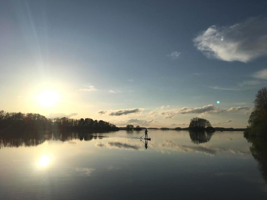 FeWo in Bosau am Plöner See mit eigenem Bootssteg App 12 Exterior foto